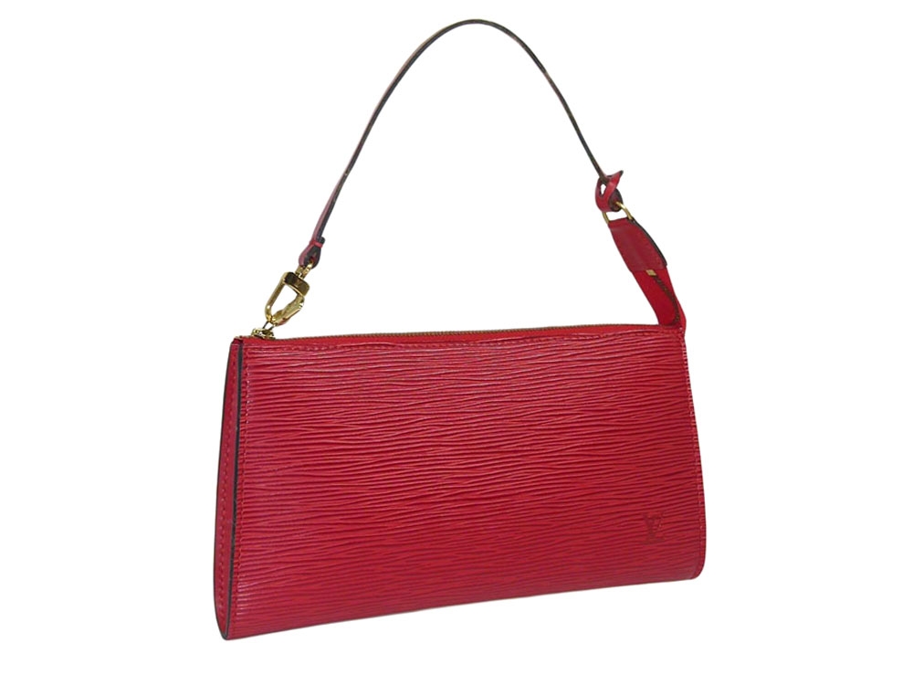 Louis Vuitton M52947 Red Epi Leather Accessories Pouch -0 Louis Vuitton M52947 Red Epi Leather Accessories Pouch -0