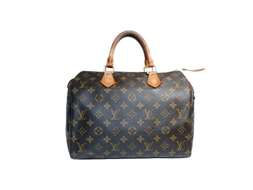 Louis Vuitton M41526 Monogram Canvas Speedy 30 (TR3160)-0