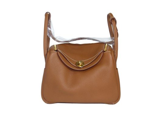 Hermes Lindy 26 Gold Clemene Leather A Stamp Gold Hardware-0