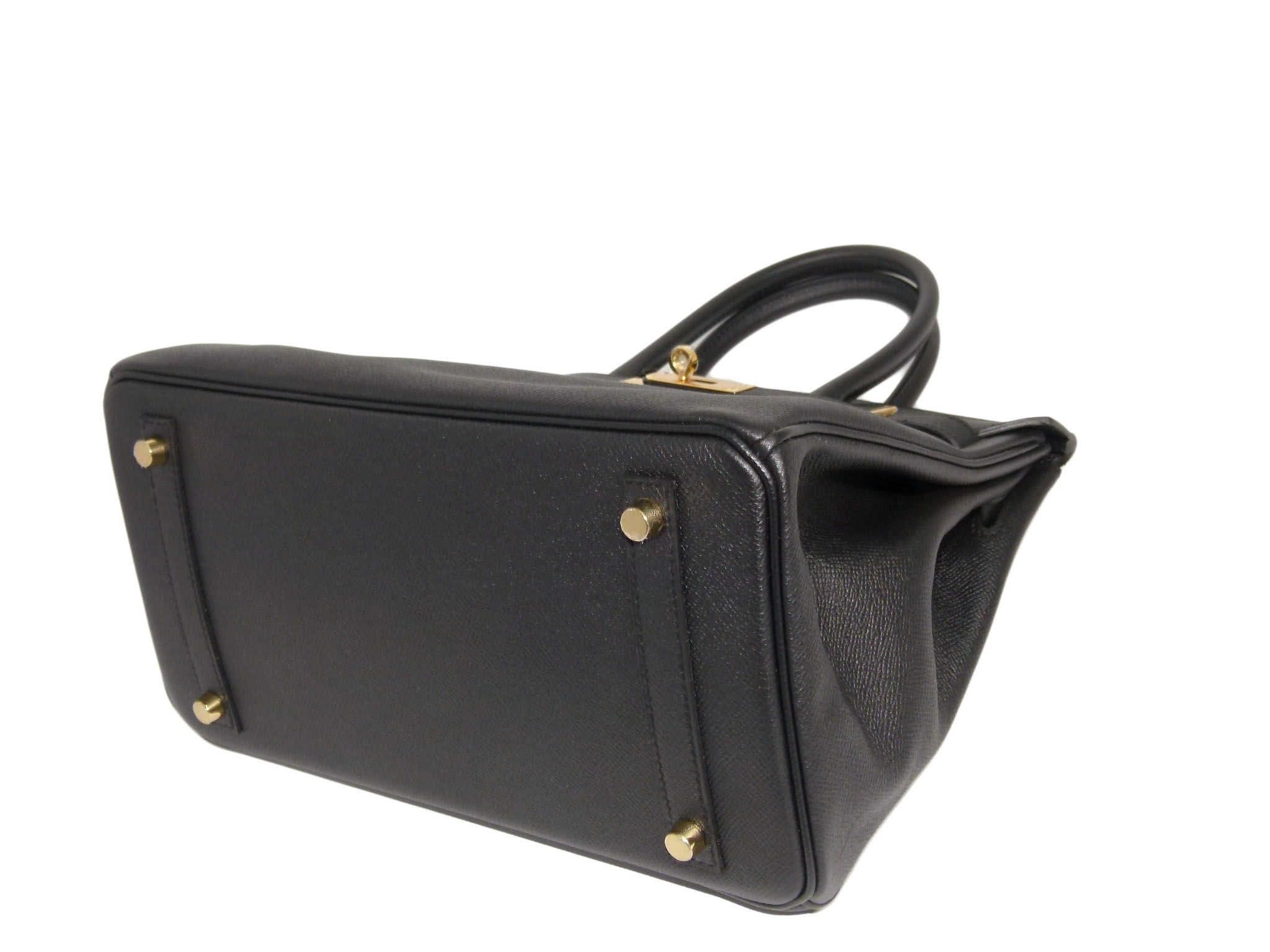 BRAND NEW ! Hermes Birkin 30 Black Epsom A Stamp Gold Hardware-33354 BRAND NEW ! Hermes Birkin 30 Black Epsom A Stamp Gold Hardware-33354