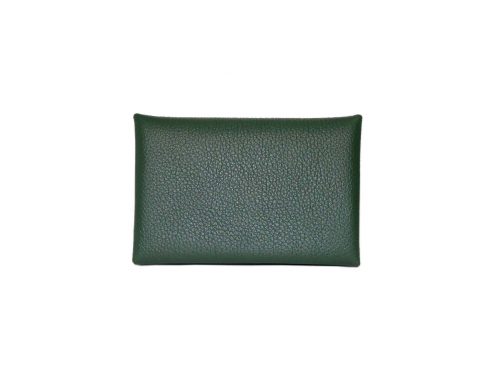 Hermes Evercolor Vert Anglais Calvi Card Holders-0