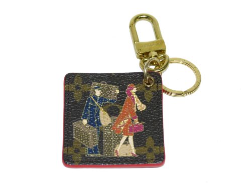 Louis Vuitton Monogram Excursion Trunks Bag Charm and Key Holder -0