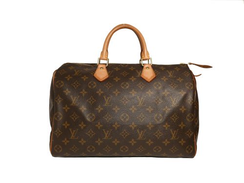 Louis Vuitton M41107 Monogram Canvas Speedy 35 (TR4141)-0