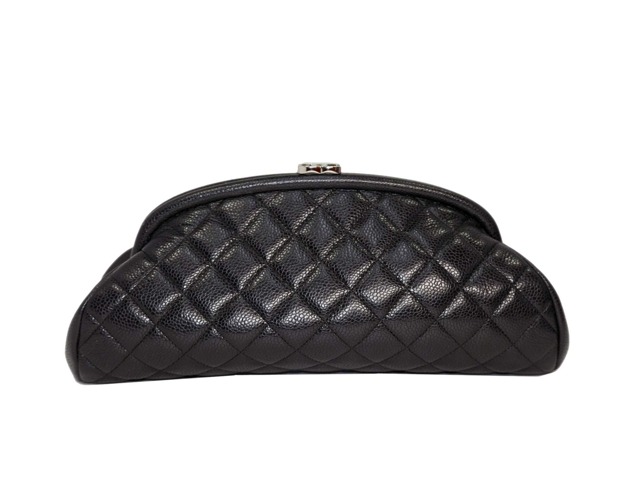 Chanel 19155706 Black Caviar Leather Timeless Classic Clutch-34533 Chanel 19155706 Black Caviar Leather Timeless Classic Clutch-34533