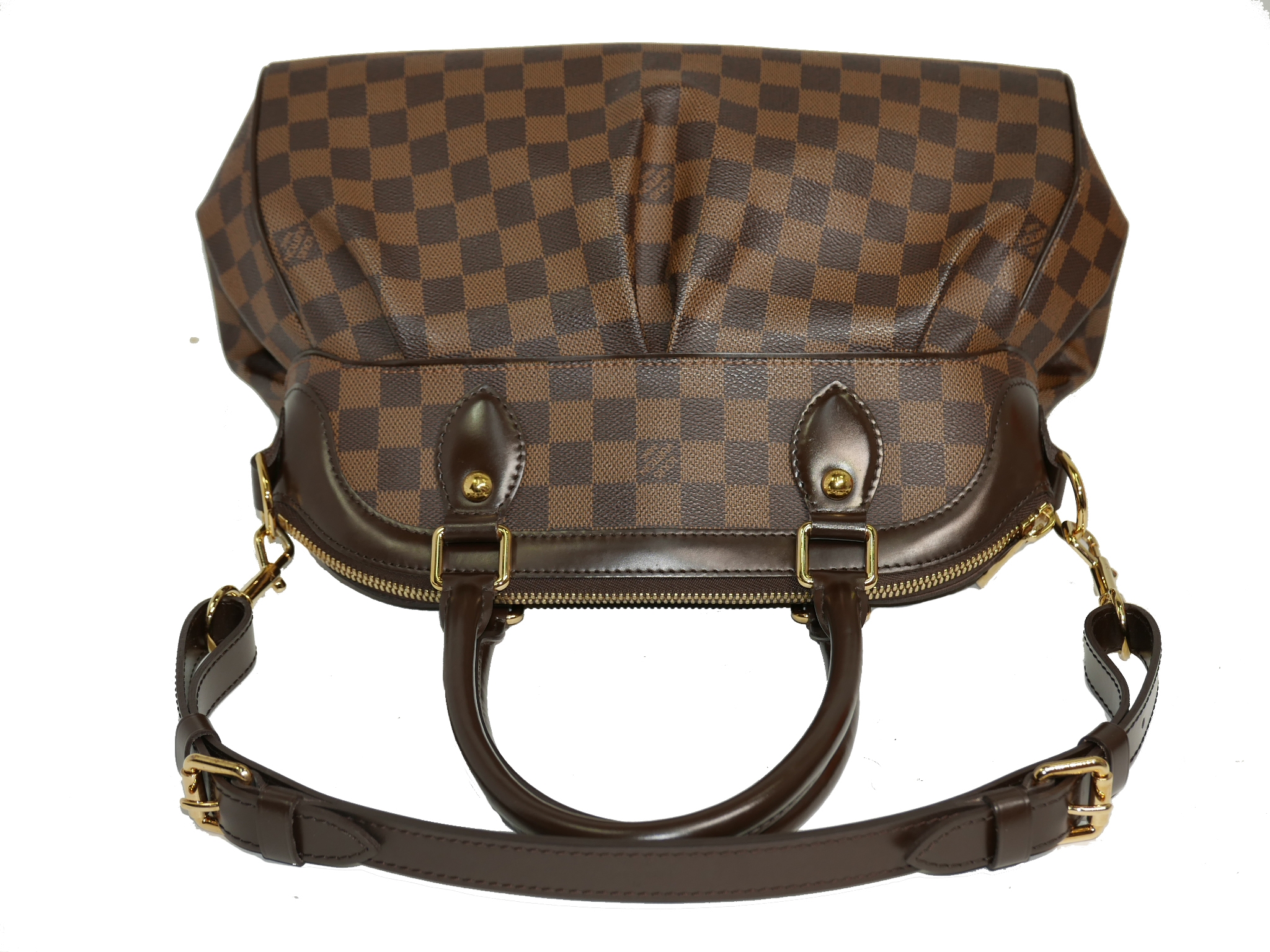 Louis Vuitton N51997 Damier Trevi PM Tote/ Shoulder Bag (TJ1111)-34450 Louis Vuitton N51997 Damier Trevi PM Tote/ Shoulder Bag (TJ1111)-34450