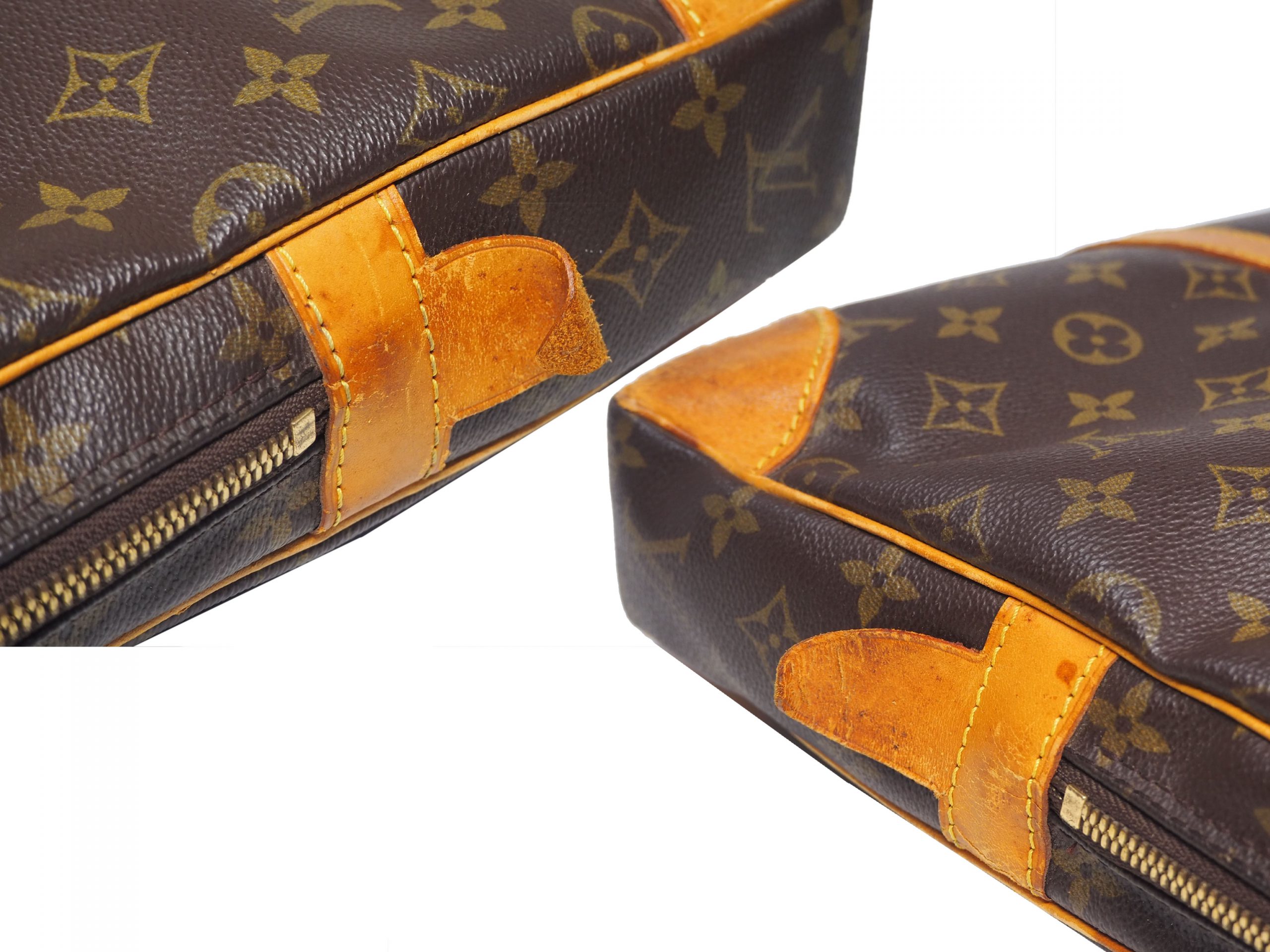 Louis Vuitton M40226 Monogram Canvas Soft Briefcase / Porte-Document Voyage Bag-35622 Louis Vuitton M40226 Monogram Canvas Soft Briefcase / Porte-Document Voyage Bag-35622