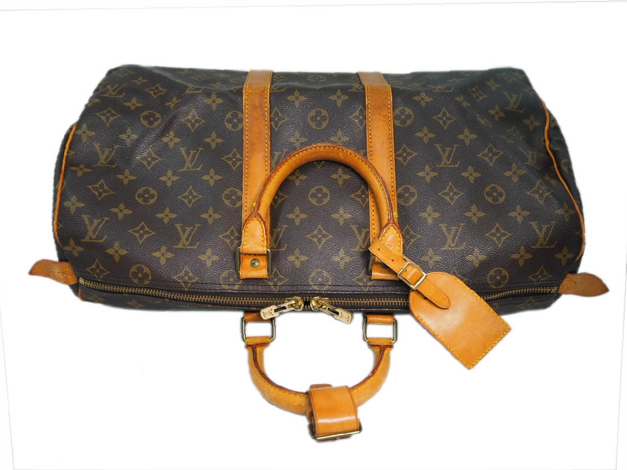 Louis Vuitton M41428 Monogram Keepall 45 Small Size Travel / Weekend Luggage (VI0940)-36136 Louis Vuitton M41428 Monogram Keepall 45 Small Size Travel / Weekend Luggage (VI0940)-36136