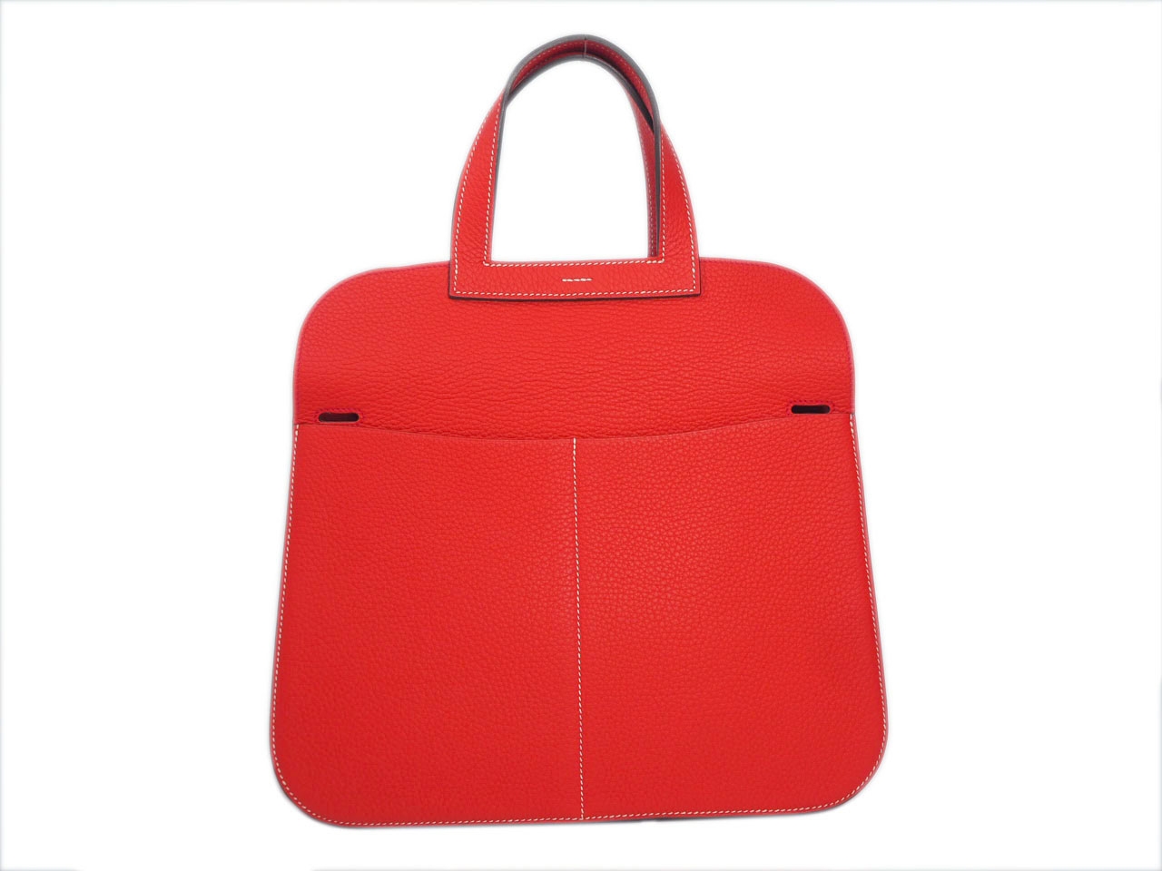Hermes Halzan 31 Tomoto Clemence Leather Multiple Functional 4 Ways Bag -37970 Hermes Halzan 31 Tomoto Clemence Leather Multiple Functional 4 Ways Bag -37970