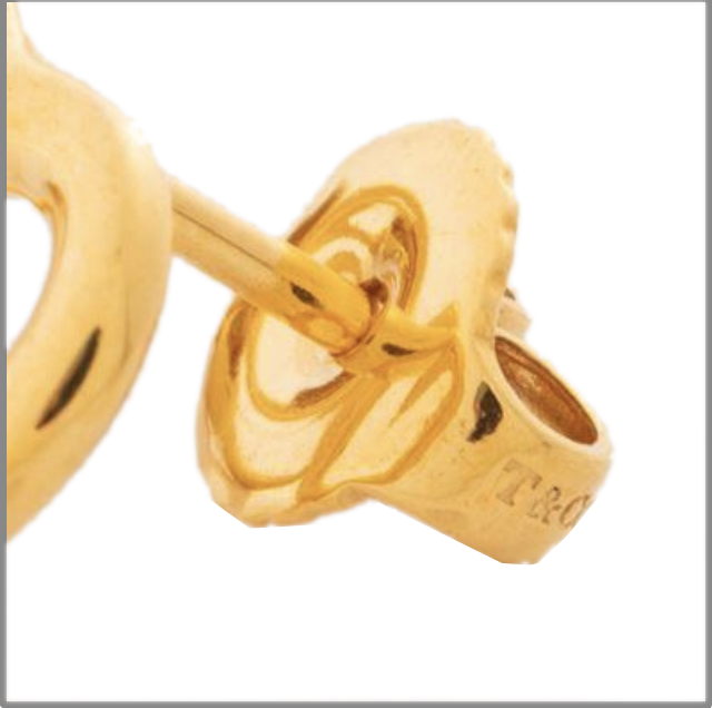 Tiffany & Co. 18K Yellow Gold 11mm ELSA PERETTI⢠Open Heart Earrings-38276 Tiffany & Co. 18K Yellow Gold 11mm ELSA PERETTI⢠Open Heart Earrings-38276