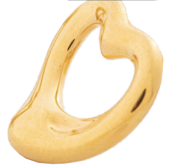 Tiffany & Co. 18K Yellow Gold 11mm ELSA PERETTI⢠Open Heart Earrings-38277 Tiffany & Co. 18K Yellow Gold 11mm ELSA PERETTI⢠Open Heart Earrings-38277
