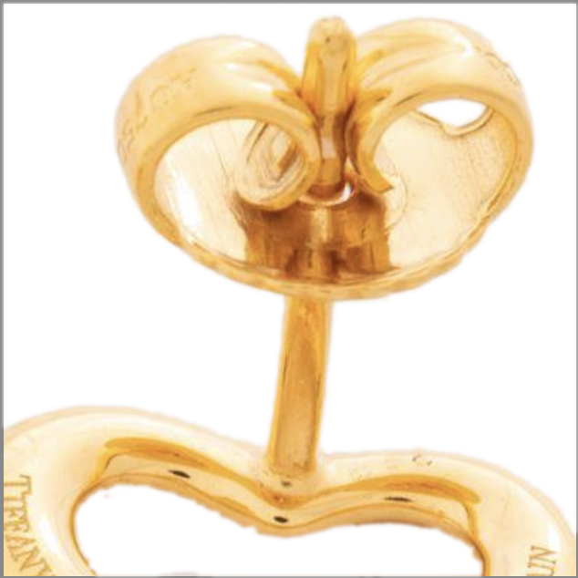 Tiffany & Co. 18K Yellow Gold 11mm ELSA PERETTI⢠Open Heart Earrings-38278 Tiffany & Co. 18K Yellow Gold 11mm ELSA PERETTI⢠Open Heart Earrings-38278