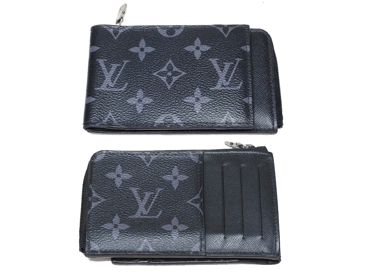 Louis Vuitton M81568 Monogram Eclipse Hybrid Wallet - The Attic Place