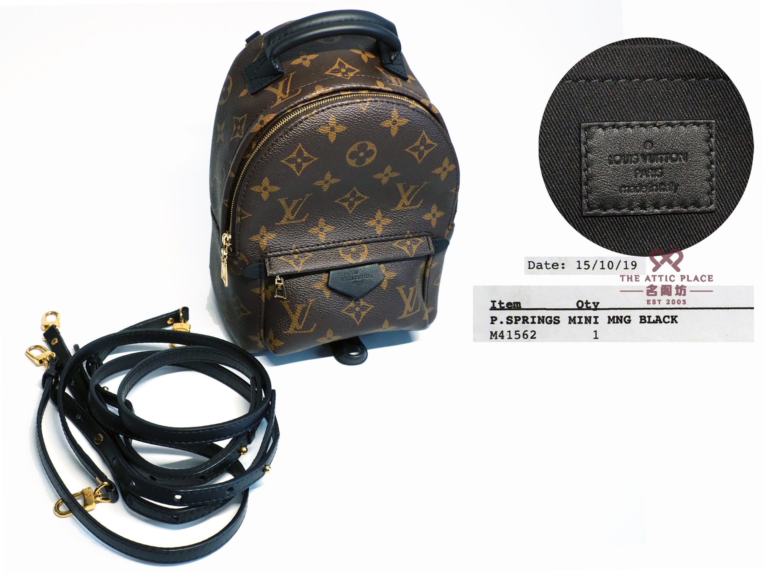 Louis Vuitton Monogram Canvas M41562 Palm Springs Mini Backpack/ Crossbody  Bag - The Attic Place